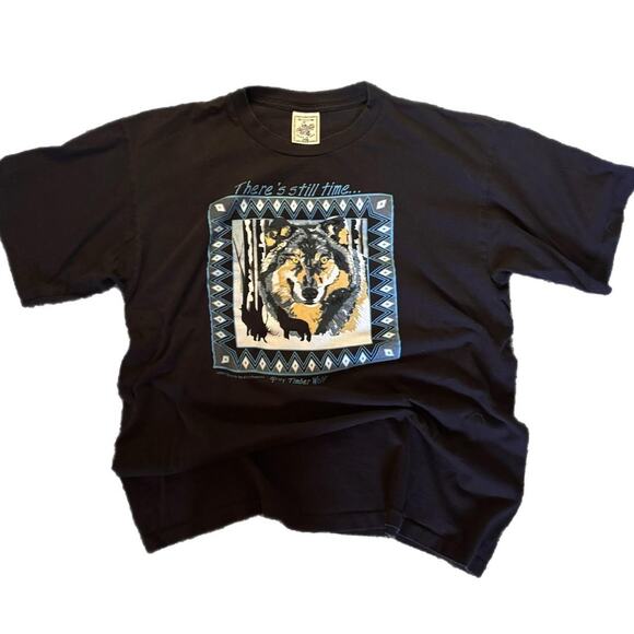 Theres still time 90s single stitch wolf tee - Picture 1 of 5